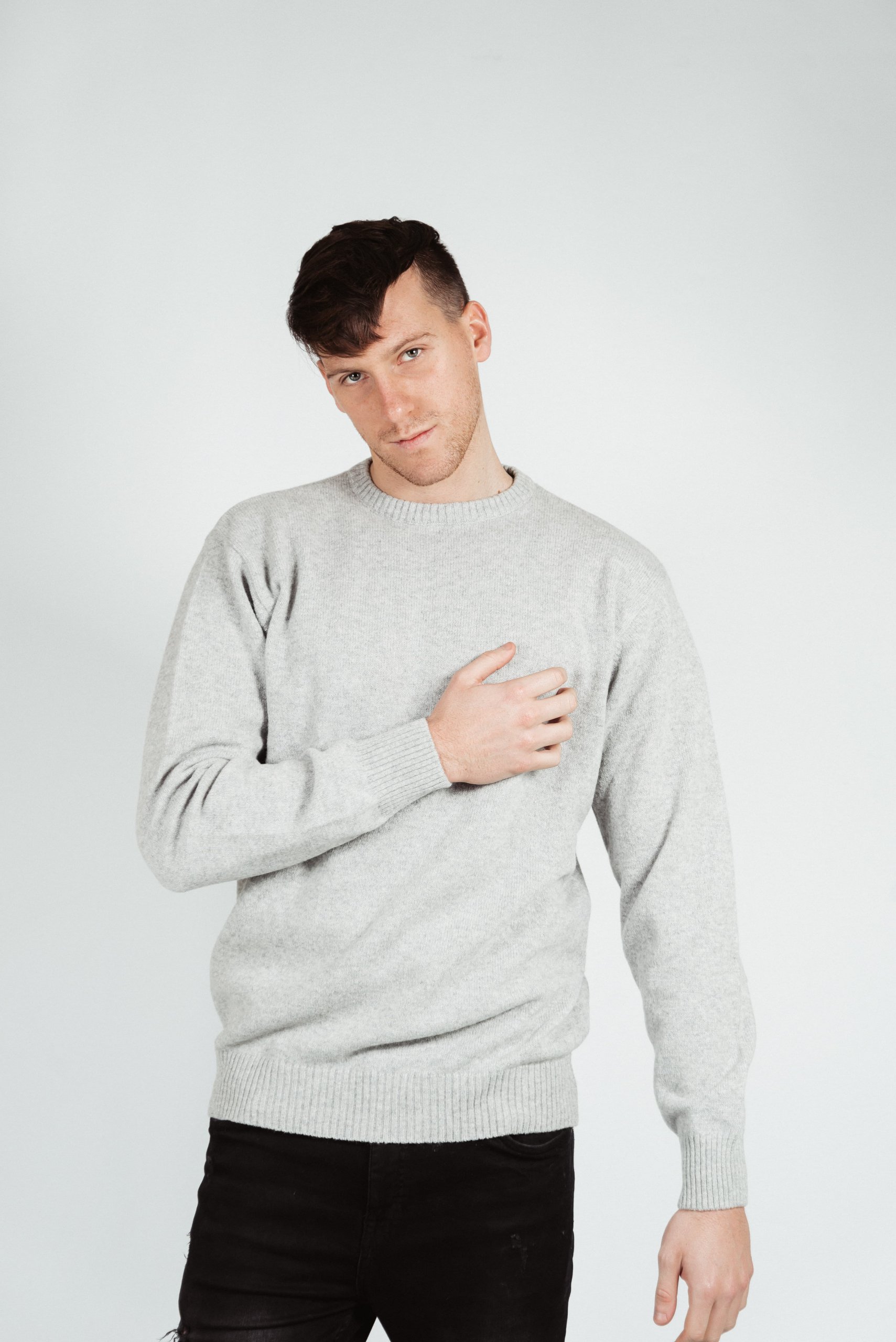 Sweater Bruselas / Gris Claro