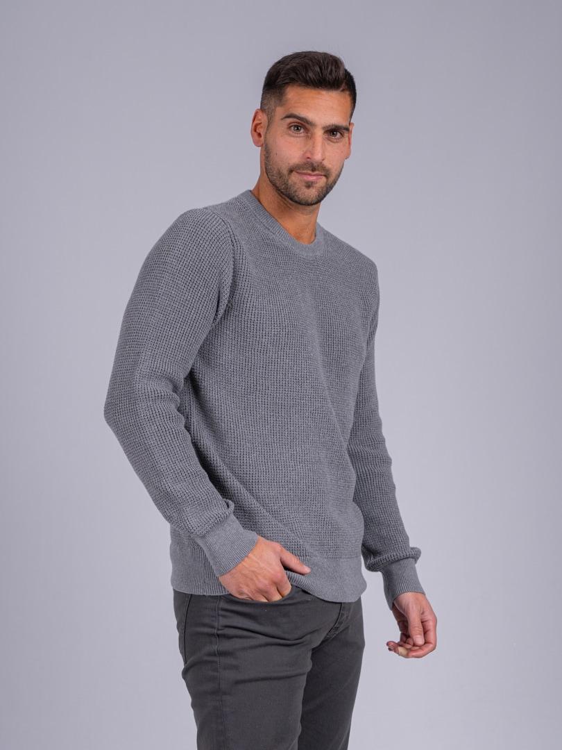 Sweater Lusail / Gris Medio