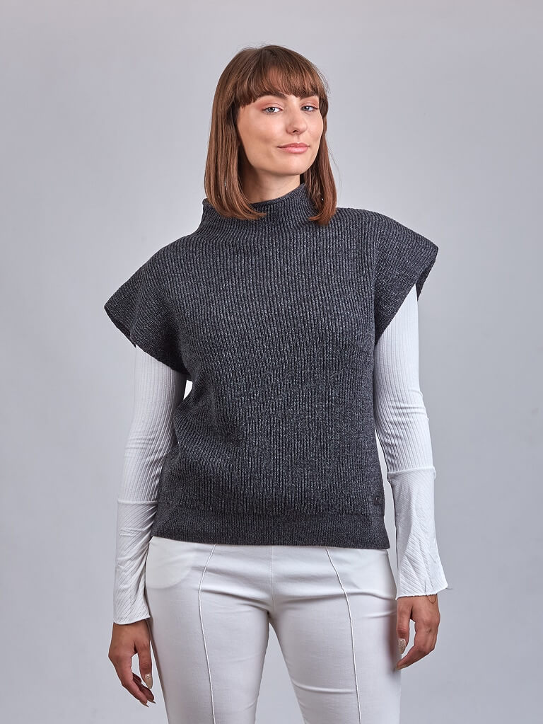 Chaleco Amalfi / Gris topo