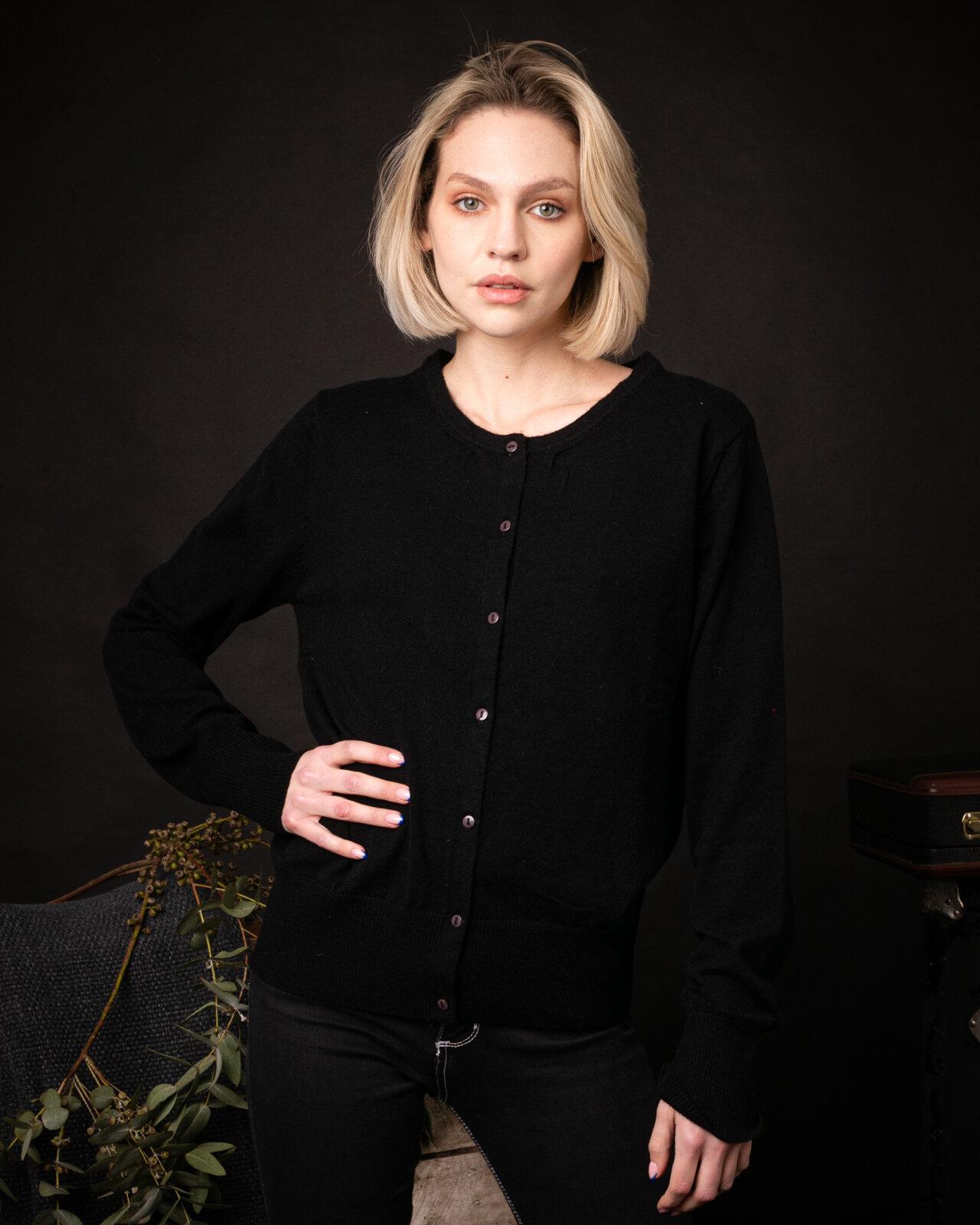 Cardigan Manila / Negro