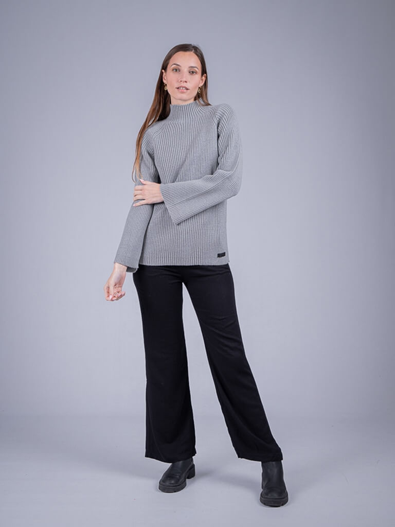 Polera Lile / Gris Medio