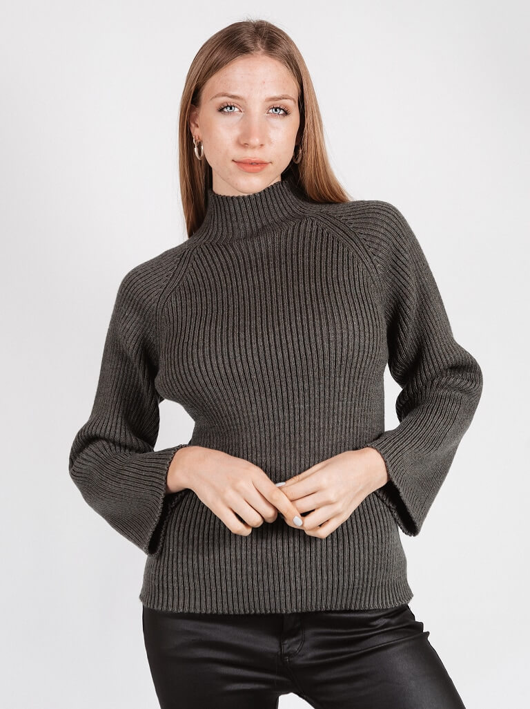 Polera Lile / Gris topo