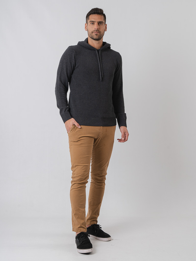 Sweater Lyon / Gris topo