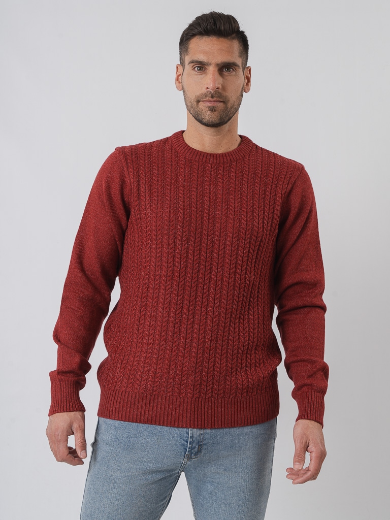 Sweater Napoles / Bordo